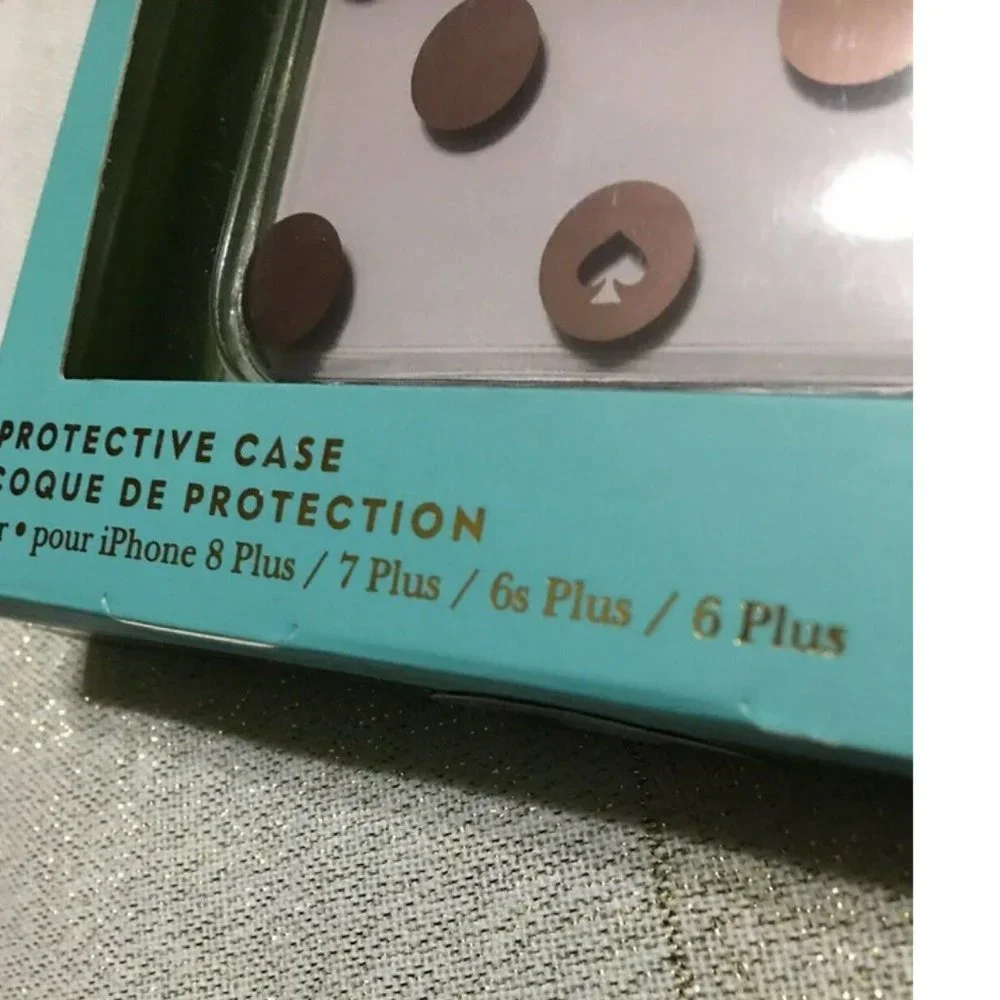 Kate Spade polka Cell Phone Case for iPhone 8+, 7 +, 6S +, 6+ good condition